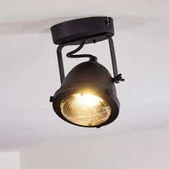 Hofstein Glostrup Deckenleuchte LED Schwarz, 1-flammig -LED Leuchten Verkäufe glostrup deckenleuchte h3381144 9