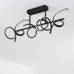 Hofstein Gora Deckenleuchte LED Schwarz, 3-flammig -LED Leuchten Verkäufe gora deckenleuchte h3325957 3