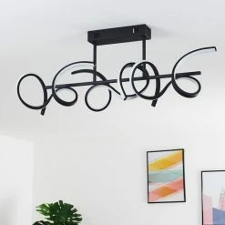 Hofstein Gora Deckenleuchte LED Schwarz, 3-flammig -LED Leuchten Verkäufe gora deckenleuchte h3325964 12