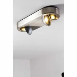 Hofstein Granada Deckenleuchte LED Nickel-Matt, 2-flammig -LED Leuchten Verkäufe granada deckenleuchte h3002278 12