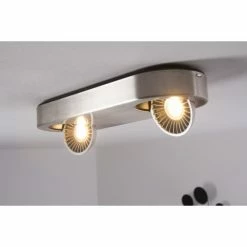 Hofstein Granada Deckenleuchte LED Nickel-Matt, 2-flammig -LED Leuchten Verkäufe granada deckenleuchte h3002278 6