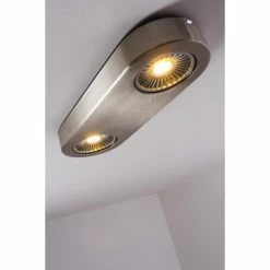 Hofstein Granada Deckenleuchte LED Nickel-Matt, 2-flammig -LED Leuchten Verkäufe granada deckenleuchte h3002278 8