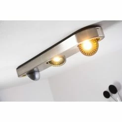 Hofstein Granada Deckenleuchte LED Nickel-Matt, 3-flammig -LED Leuchten Verkäufe granada deckenleuchte h3002285 12