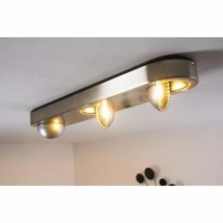 Hofstein Granada Deckenleuchte LED Nickel-Matt, 3-flammig -LED Leuchten Verkäufe granada deckenleuchte h3002285 16