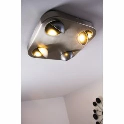 Hofstein Granada Deckenleuchte LED Nickel-Matt, 4-flammig -LED Leuchten Verkäufe granada deckenleuchte h3002292 11
