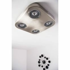 Hofstein Granada Deckenleuchte LED Nickel-Matt, 4-flammig -LED Leuchten Verkäufe granada deckenleuchte h3002292 22