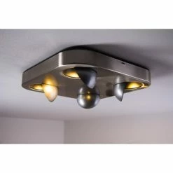 Hofstein Granada Deckenleuchte LED Nickel-Matt, 4-flammig -LED Leuchten Verkäufe granada deckenleuchte h3002292 5