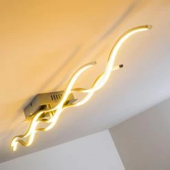 Hofstein Grant Deckenleuchte LED Nickel-Matt, 1-flammig 29 Hofstein Grant Deckenleuchte LED Nickel-Matt, 1-flammig -LED Leuchten Verkäufe grant deckenleuchte h300366 do5 10