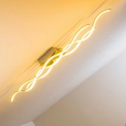 Hofstein Grant Deckenleuchte LED Nickel-Matt, 1-flammig 30 Hofstein Grant Deckenleuchte LED Nickel-Matt, 1-flammig -LED Leuchten Verkäufe grant deckenleuchte h300366 do5 11