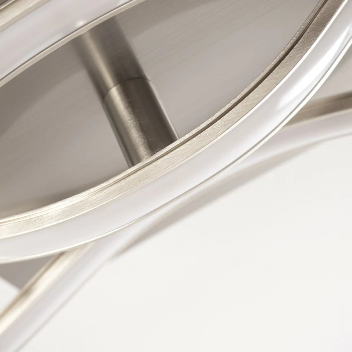 Hofstein Grant Deckenleuchte LED Nickel-Matt, 1-flammig 13 Hofstein Grant Deckenleuchte LED Nickel-Matt, 1-flammig – Bild 13