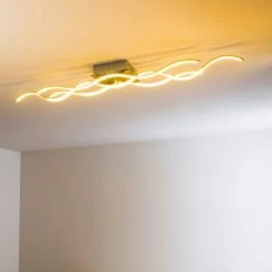 Hofstein Grant Deckenleuchte LED Nickel-Matt, 1-flammig 33 Hofstein Grant Deckenleuchte LED Nickel-Matt, 1-flammig -LED Leuchten Verkäufe grant deckenleuchte h300366 do5 14