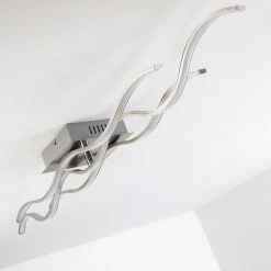 Hofstein Grant Deckenleuchte LED Nickel-Matt, 1-flammig 24 Hofstein Grant Deckenleuchte LED Nickel-Matt, 1-flammig -LED Leuchten Verkäufe grant deckenleuchte h300366 do5 5