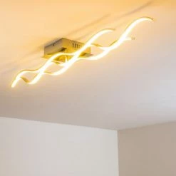 Hofstein Grant Deckenleuchte LED Nickel-Matt, 1-flammig 27 Hofstein Grant Deckenleuchte LED Nickel-Matt, 1-flammig -LED Leuchten Verkäufe grant deckenleuchte h300366 do5 8