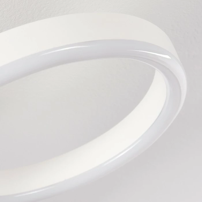 Hofstein Grasse Deckenleuchte LED Weiß, 1-flammig 17 Hofstein Grasse Deckenleuchte LED Weiß, 1-flammig – Bild 17