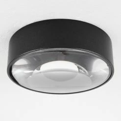 Hofstein Grayan Deckenleuchte LED Schwarz, 1-flammig 17 Hofstein Grayan Deckenleuchte LED Schwarz, 1-flammig -LED Leuchten Verkäufe grayan deckenleuchte h3583005 7