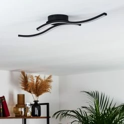 Hofstein Grossari Deckenleuchte LED Schwarz, 2-flammig -LED Leuchten Verkäufe grossari deckenleuchte h3380918 8