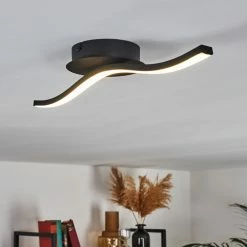 Hofstein Grossari Deckenleuchte LED Schwarz, 1-flammig 21 Hofstein Grossari Deckenleuchte LED Schwarz, 1-flammig -LED Leuchten Verkäufe grossari deckenleuchte h3380932 10