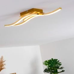 Hofstein Grossarl Deckenleuchte LED Gold, 1-flammig -LED Leuchten Verkäufe grossarl deckenleuchte h3373293 8