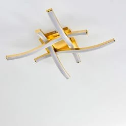 Hofstein Grossarl Deckenleuchte LED Gold, 4-flammig -LED Leuchten Verkäufe grossarl deckenleuchte h3373316 11