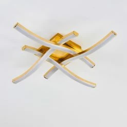 Hofstein Grossarl Deckenleuchte LED Gold, 4-flammig -LED Leuchten Verkäufe grossarl deckenleuchte h3373316 3