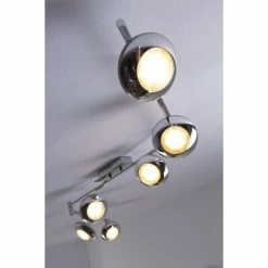 Hofstein Grosseto Deckenspot LED Chrom, 6-flammig -LED Leuchten Verkäufe grosseto deckenspot h335 23