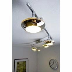 Hofstein Grosseto Deckenspot LED Chrom, 6-flammig -LED Leuchten Verkäufe grosseto deckenspot h335 6