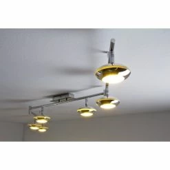 Hofstein Grosseto Deckenspot LED Chrom, 6-flammig -LED Leuchten Verkäufe grosseto deckenspot h335 9