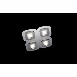 Grossmann AP Deckenleuchte LED Grau, Aluminium, 4-flammig 5 Grossmann AP Deckenleuchte LED Grau, Aluminium, 4-flammig -LED Leuchten Verkäufe grossmann ap deckenleuchte 75 821 072 2