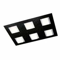 Grossmann BASIC Deckenleuchte LED Schwarz, 6-flammig 5 Grossmann BASIC Deckenleuchte LED Schwarz, 6-flammig -LED Leuchten Verkäufe grossmann basic deckenleuchte 76 790 046 2