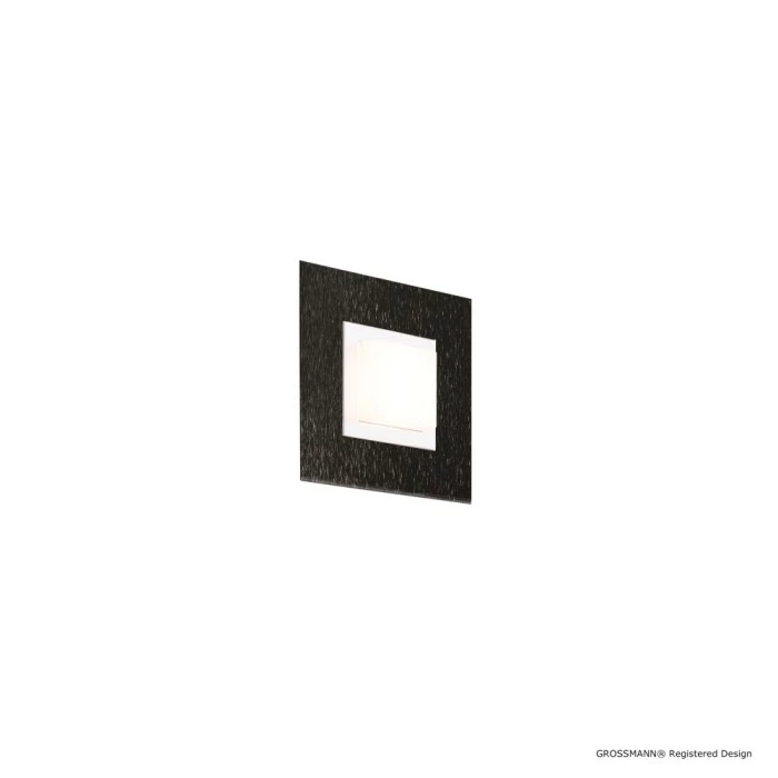 Grossmann BASIC Wandleuchte LED Schwarz, 1-flammig 2 Grossmann BASIC Wandleuchte LED Schwarz, 1-flammig – Bild 2