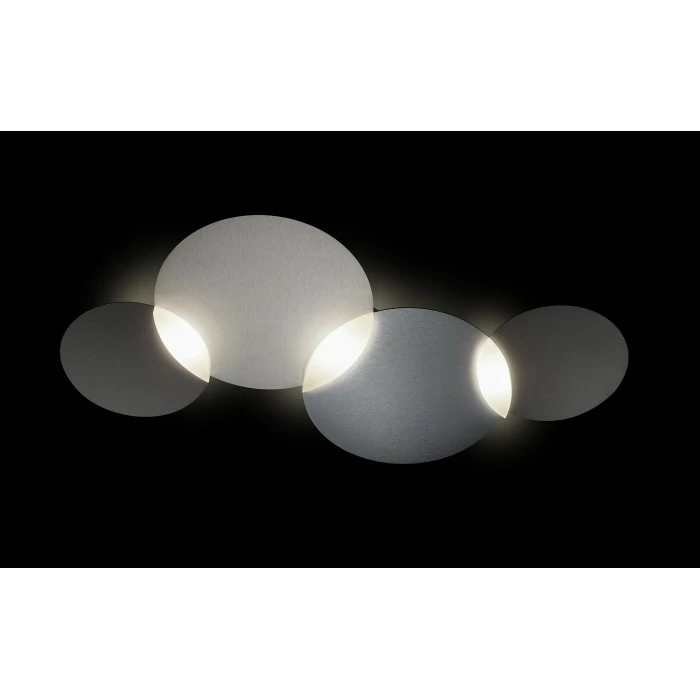 Grossmann CIRC Deckenleuchte LED Grau, Silber, 1-flammig 4 Grossmann CIRC Deckenleuchte LED Grau, Silber, 1-flammig – Bild 4