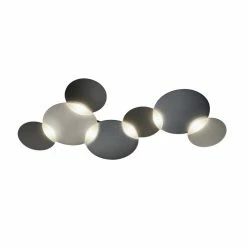 Grossmann CIRC Deckenleuchte LED Grau, Silber, 1-flammig 8 Grossmann CIRC Deckenleuchte LED Grau, Silber, 1-flammig -LED Leuchten Verkäufe grossmann circ deckenleuchte 76 829 157 2