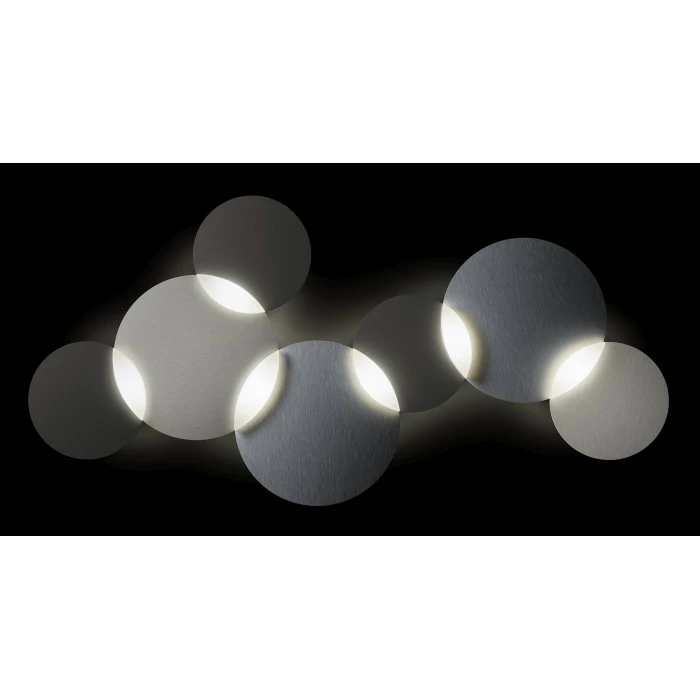 Grossmann CIRC Deckenleuchte LED Grau, Silber, 1-flammig 6 Grossmann CIRC Deckenleuchte LED Grau, Silber, 1-flammig – Bild 6