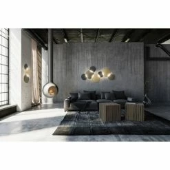 Grossmann CIRC Deckenleuchte LED Messing, Bronze, 1-flammig