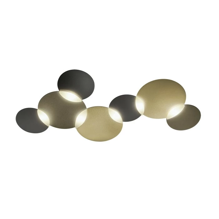 Grossmann CIRC Deckenleuchte LED Messing, Bronze, 1-flammig 3 Grossmann CIRC Deckenleuchte LED Messing, Bronze, 1-flammig – Bild 3