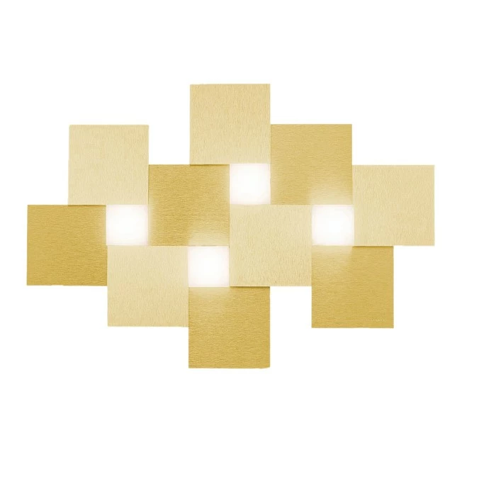 Grossmann CREO Deckenleuchte LED Messing, 4-flammig 1 Grossmann CREO Deckenleuchte LED Messing, 4-flammig