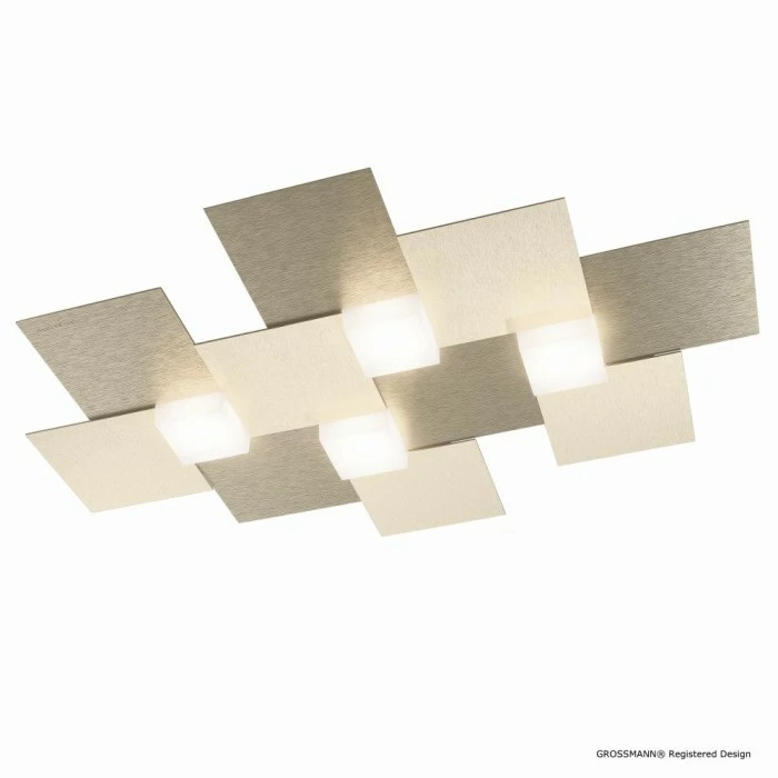 Grossmann CREO Deckenleuchte LED Champagnerfarben, 4-flammig 2 Grossmann CREO Deckenleuchte LED Champagnerfarben, 4-flammig – Bild 2