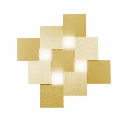 Grossmann CREO Deckenleuchte LED Messing, 4-flammig