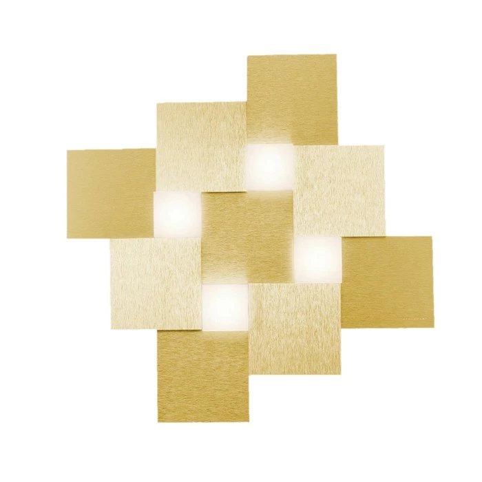 Grossmann CREO Deckenleuchte LED Messing, 4-flammig 1 Grossmann CREO Deckenleuchte LED Messing, 4-flammig