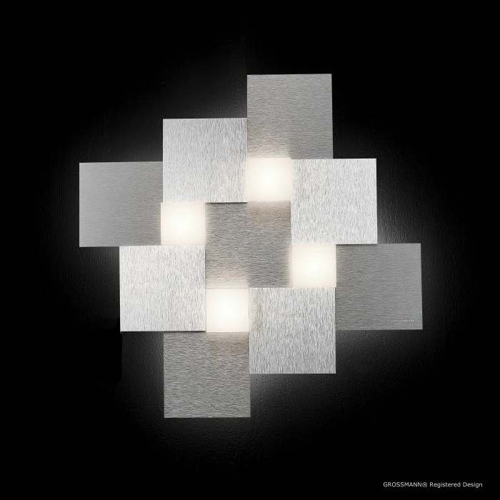Grossmann CREO Deckenleuchte LED Aluminium, 4-flammig 2 Grossmann CREO Deckenleuchte LED Aluminium, 4-flammig – Bild 2