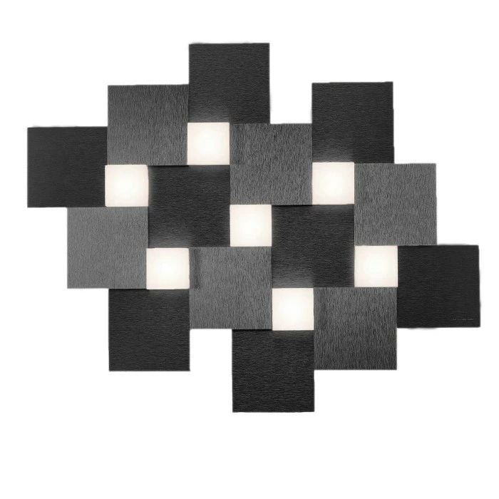 Grossmann CREO Deckenleuchte LED Schwarz, 7-flammig 2 Grossmann CREO Deckenleuchte LED Schwarz, 7-flammig – Bild 2