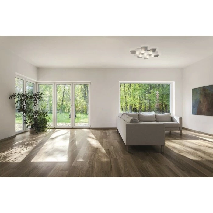 Grossmann CREO Deckenleuchte LED Aluminium, 7-flammig 1 Grossmann CREO Deckenleuchte LED Aluminium, 7-flammig