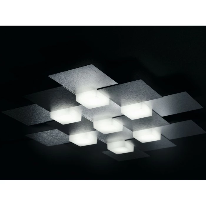 Grossmann CREO Deckenleuchte LED Aluminium, 7-flammig 4 Grossmann CREO Deckenleuchte LED Aluminium, 7-flammig – Bild 4