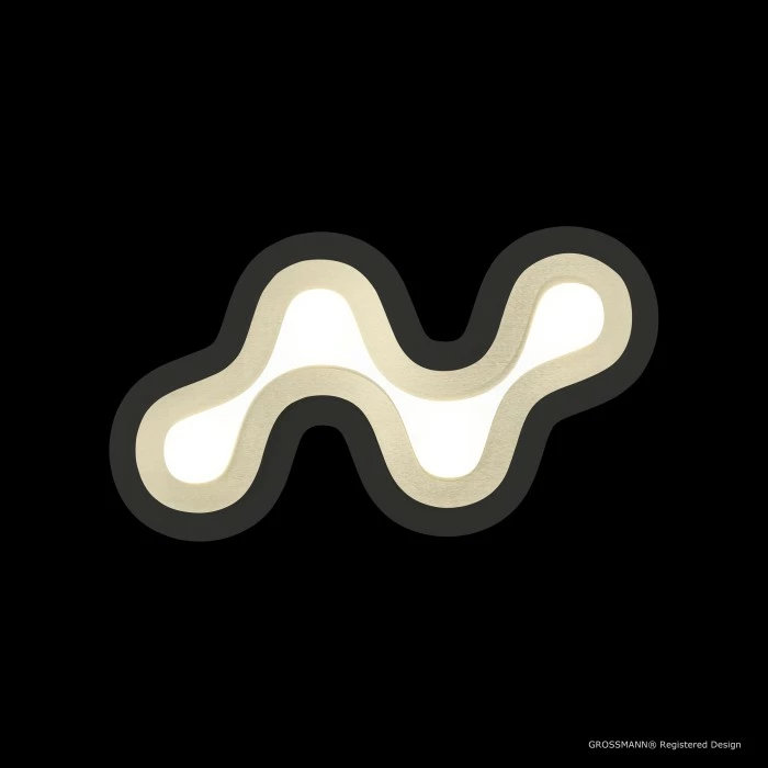 Grossmann DELIA Wandleuchte LED Schwarz, Champagnerfarben, Champagner, 4-flammig 4 Grossmann DELIA Wandleuchte LED Schwarz, Champagnerfarben, Champagner, 4-flammig – Bild 4