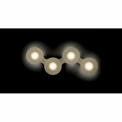 Grossmann DISC Deckenleuchte LED Braun, Gold, 4-flammig 7 Grossmann DISC Deckenleuchte LED Braun, Gold, 4-flammig -LED Leuchten Verkäufe grossmann disc deckenleuchte 74 830 090 3