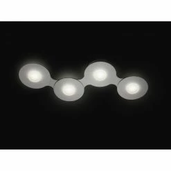 Grossmann DISC Deckenleuchte LED Grau, Silber, 4-flammig 8 Grossmann DISC Deckenleuchte LED Grau, Silber, 4-flammig -LED Leuchten Verkäufe grossmann disc deckenleuchte 74 830 091 3