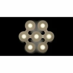 Grossmann DISC Deckenleuchte LED Braun, Gold, 7-flammig 11 Grossmann DISC Deckenleuchte LED Braun, Gold, 7-flammig -LED Leuchten Verkäufe grossmann disc deckenleuchte 77 830 090 5