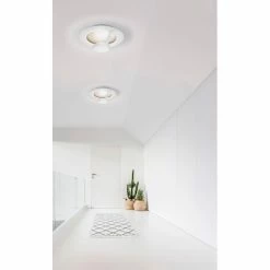 LED Leuchten Verkäufe 29 Grossmann FLAT Deckenleuchte LED Braun, Weiß, Gold, 1-flammig