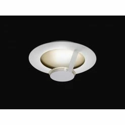 Grossmann FLAT Deckenleuchte LED Braun, Weiß, Gold, 1-flammig -LED Leuchten Verkäufe grossmann flat deckenleuchte 52 828 157 6