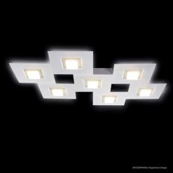 Grossmann KARREE Deckenleuchte LED Aluminium, Champagner, 7-flammig 5 Grossmann KARREE Deckenleuchte LED Aluminium, Champagner, 7-flammig -LED Leuchten Verkäufe grossmann karree deckenleuchte 77 783 275 2